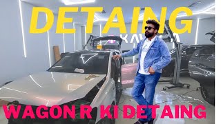 50k KM चलने के बाद Wagon R ko le gaye detailing karne | My Frist Vlog @Autoreview46