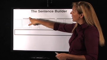 Introduction to the Sentence Builder