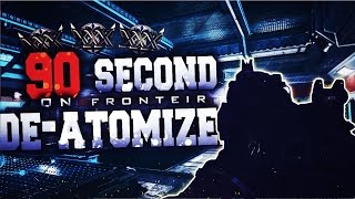 COD IW: INSANE 90 SECOND DE-ATOMIZER STRIKE *SOLO* CORE ON FRONTIER