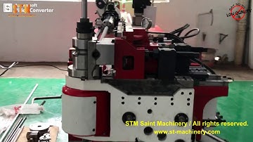 STM stainless steel pipe bending machine handle making  dobladora de tubos cnc