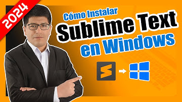 Cómo Descargar e Instalar Sublime Text en Windows 11 - La Última Versión (2024)