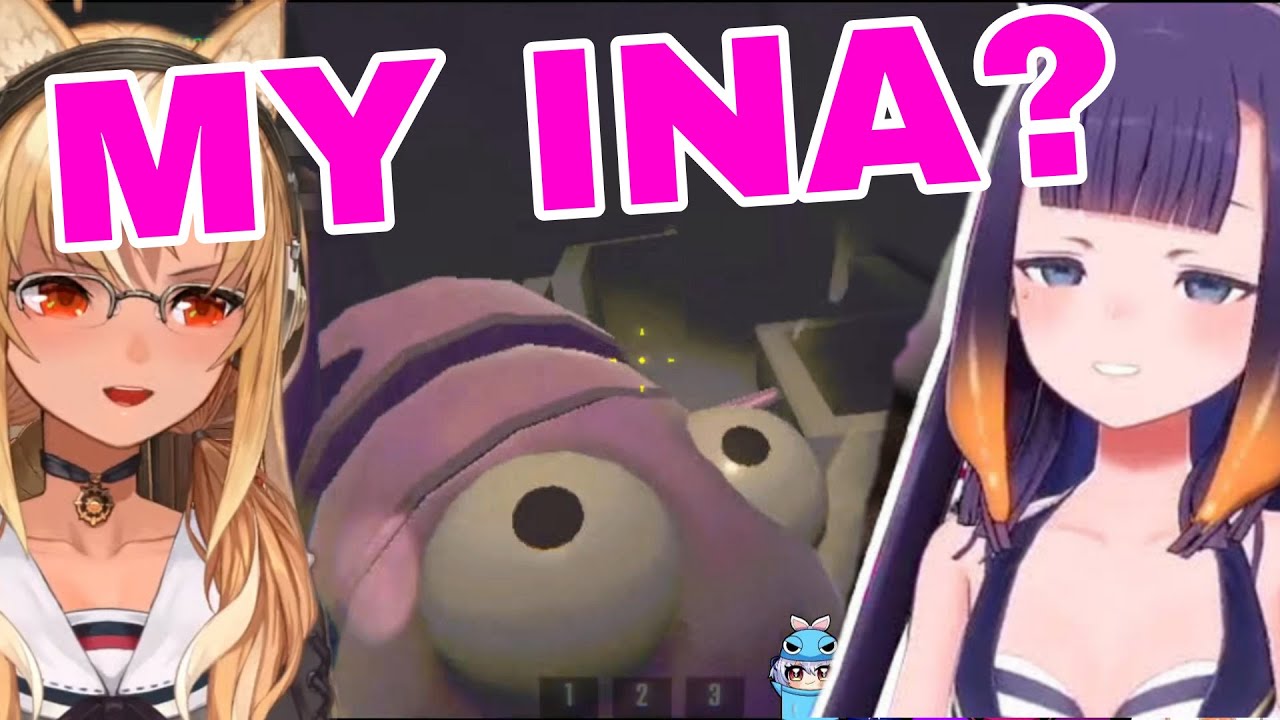 Shiranui Flare Keep Goofing Around With Ina | REPO [Hololive/Sub]