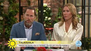 Programledaren om att tala inför folk: ”Det värsta jag visste” - Nyhetsmorgon (TV4)