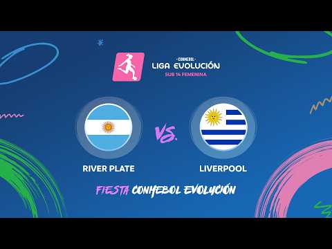 ⚽🔴 ¡EN VIVO! RIVER PLATE vs. LIVERPOOL | SUB14 FEMENINA | FIESTA CONMEBOL EVOLUCIÓN 2026 — football video