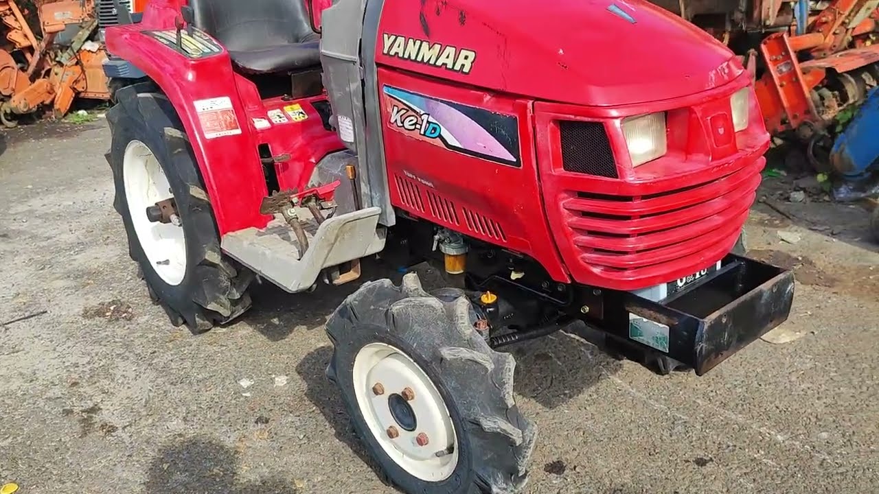 Máy cày Yanmar Ke1 nội địa Nhật mới về, số điện thoại trong phần mô tả.
