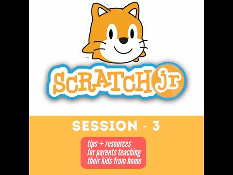 Scratch Jr Coding Tutorial for 5-7 years - Session 3 (Looks Blocks)