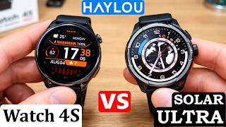 HAYLOU SOLAR ULTRA VS HAYLOU WATCH 4S | QUAL TEM MELHOR GPS E MELHOR CUSTO-BENEFÍCIO? COMPARATIVO