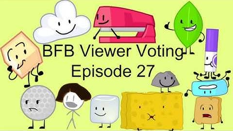 BFB Viewer Voting Episode 27