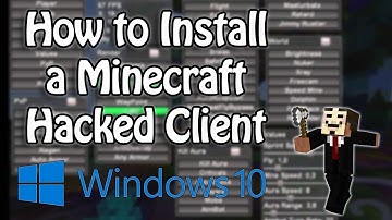 How to Download a Minecraft Hacked client 1.8.9 EASY
