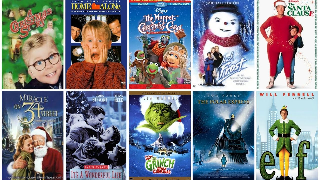 Top 10 Christmas Movies!!! - YouTube