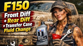 2009-2014 Ford F150 Front Rear diff Transfer case - Fluid change
