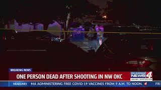 One person dead after shooting in northwest Oklahoma City