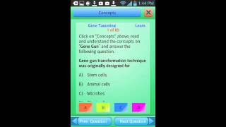 QVprep Genetic Engineering App - Learn, Review and Test in Genetics screenshot 5