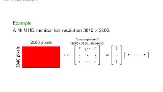 Singular Value Decomposition: Part 2/5 "Image Compression"