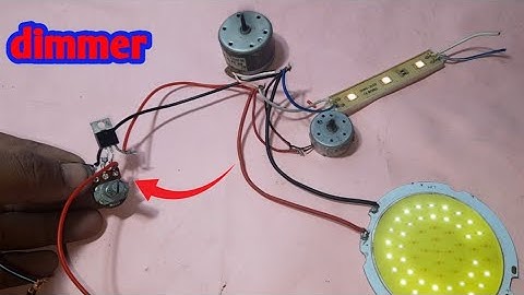 how to make simple DC voltage control | speed control dimmer switch pwm make irfz44n and 50k volume