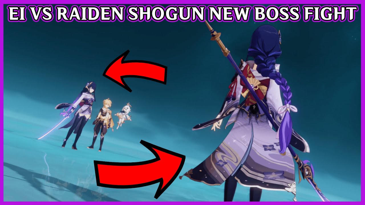 NEW Ei vs Raiden Shogun Boss Fight - Genshin Impact