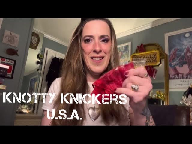 Knotty Knickers U.S.A. #knotty #panties#subscribetomychannel  #lingerie#underwear 