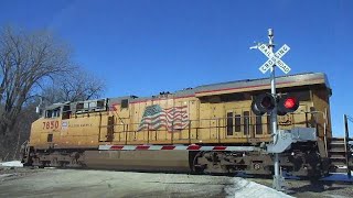 UP 7850 South MSSEW With One Single Stack (3-4-2020)