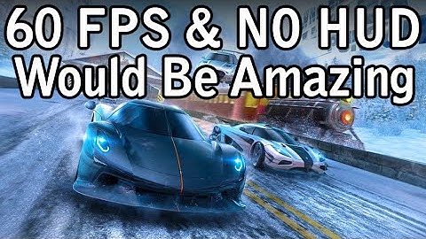 NFS No Limits 7.3.0 | What If 60 FPS and No HUD was Possible? | Jesko Absolut | Music Video