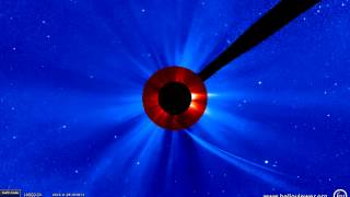 C/2012 S1(ISON) @ SOHO/LASCO C2/C3 (2013-11-28 06:36:05 - 2013-11-29 06:02:57 UTC)