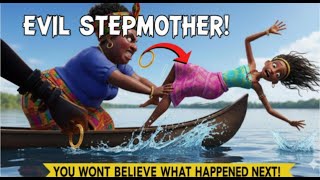 Wicked Stepmother pushed step daughter into the river -- you won't believe why! #africanfolktales