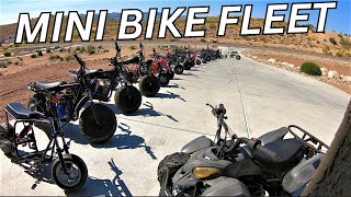 Mini bike fleet walk around