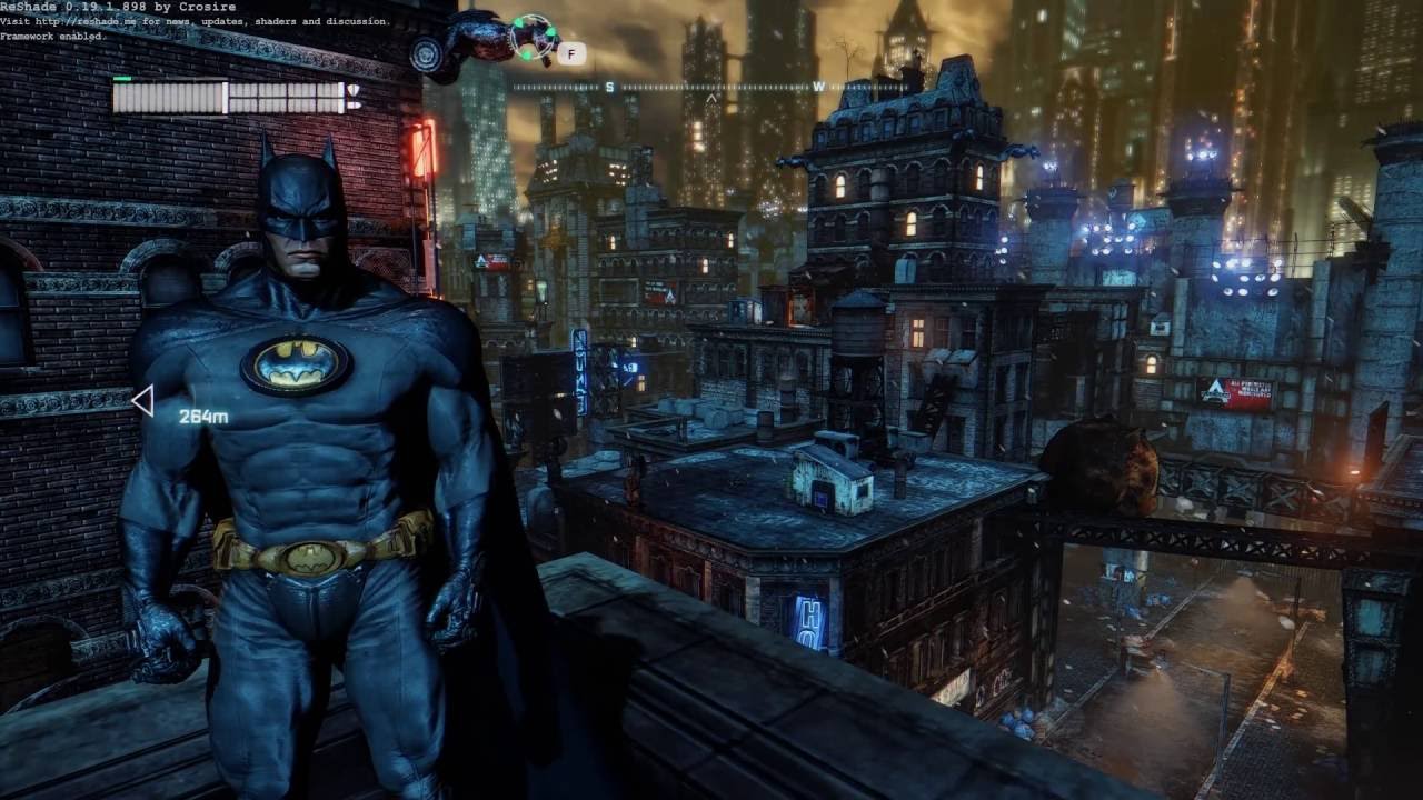 Batman Return to Arkham PC Graphics Comparison v2 arkhamcity 