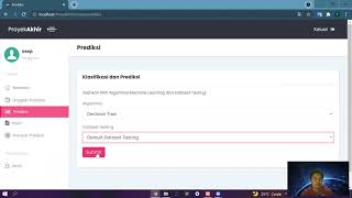 DEMO APLIKASI KLASIFIKASI KUALITAS DAN PREDIKSI USIA SIMPAN BERAS || DECISION TREE