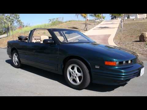 1996 Oldsmobile Cutlass Convertible 1 Owner 55K Orig Miles