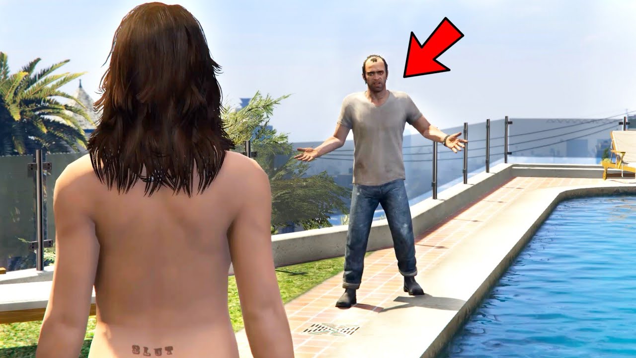 GTA 5 Secret Girlfriend Amanda! (Trevor and Amanda Mission) YouTube