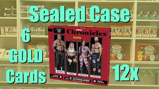 *GOLD AUTOS* OPENING A SEALED CASE OF WWE PANINI CHRONICLES