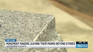 Monument maker restores headstones damaged by drunk driver
