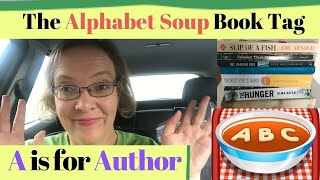 A is for Author:  Alphabet Soup Tag