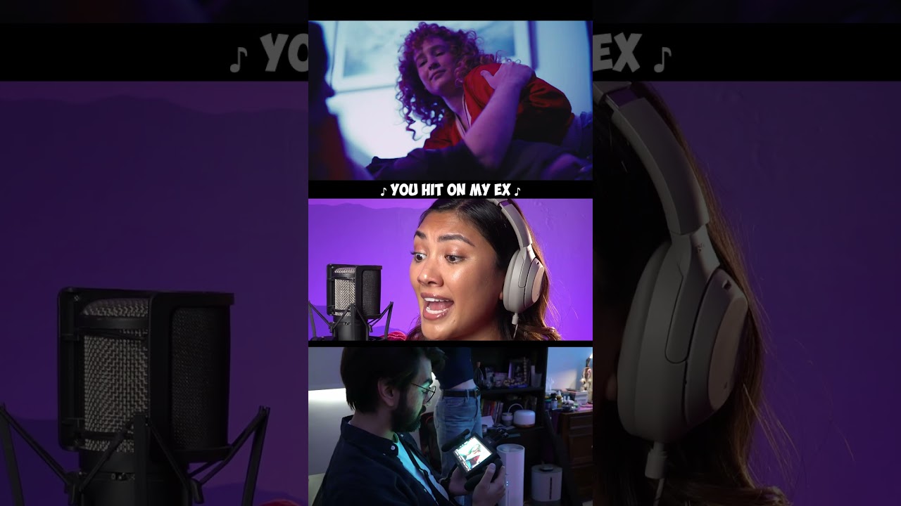 I’m nice… but VILLAINY is an option😈 PART 1 (how we made the People Pleaser song)