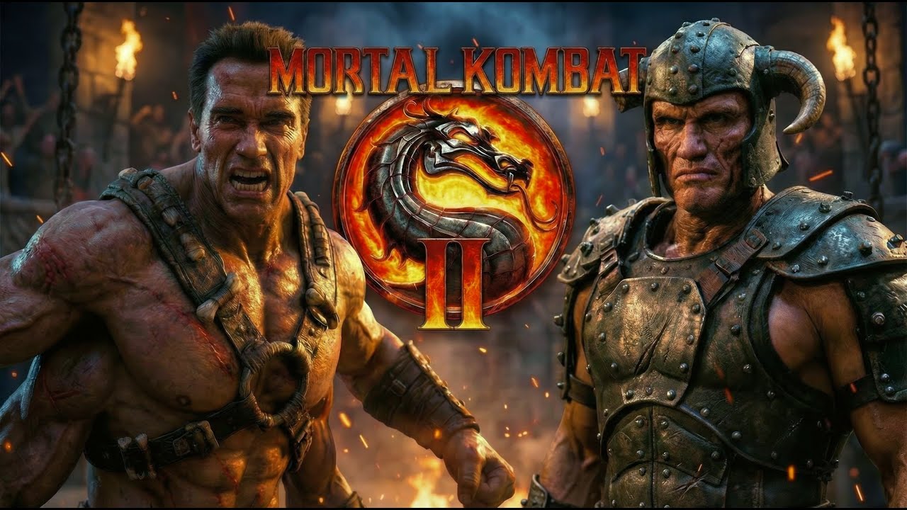MORTAL KOMBAT II (1993) Reimagined | Real Hollywood Legends 🎥 