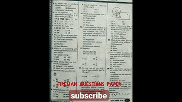 DRDO Fireman questions paper 👍