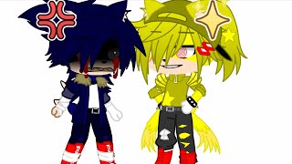 Sonic.exe and Fleetway Super Sonic have an argument (Credits in description)