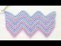 Simple Chevron Crochet Stitch Tutorial