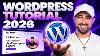 WordPress Tutorial for Beginners (2026) | Step-by-Step Full