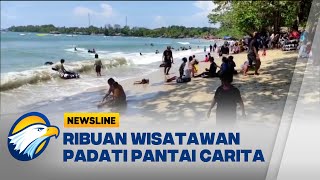 Liburan Keluarga di Pantai Carita, Panorama Indah dan Tiket Terjangkau [Newsline]