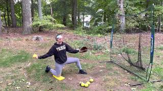 FastPitch Softball Pitching Drill of the week #3: wrist snaps to catcher