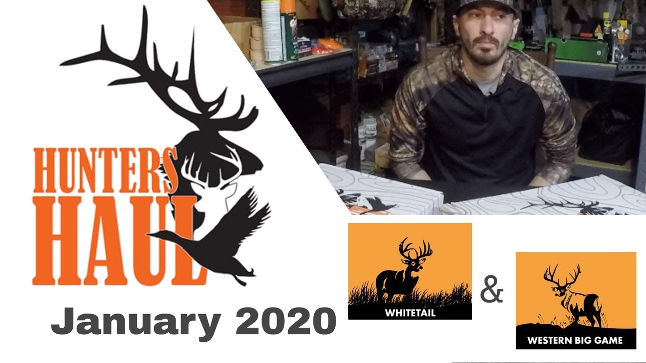 Hunter's Haul - January 2020 ADVANCED Box(es) (Whitetail & Western Big Game)