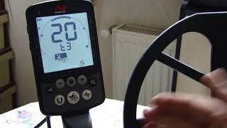 картинка: Minelab Equinox 800 и 600, настройка ПОЛЕ 2