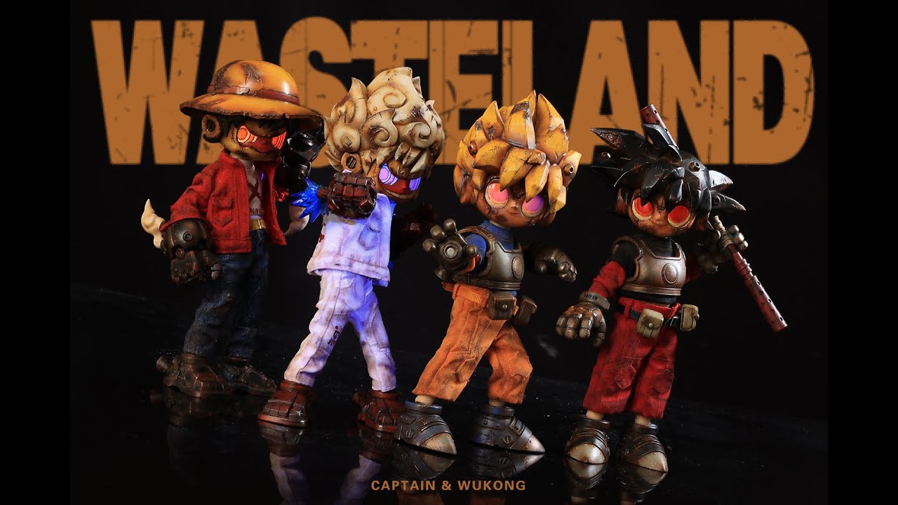 WeArtDoing Wasteland Series 4 Wukong vs Captain Action Figures