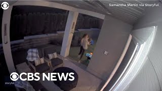 Mom Saves Toddler From Backyard Bear