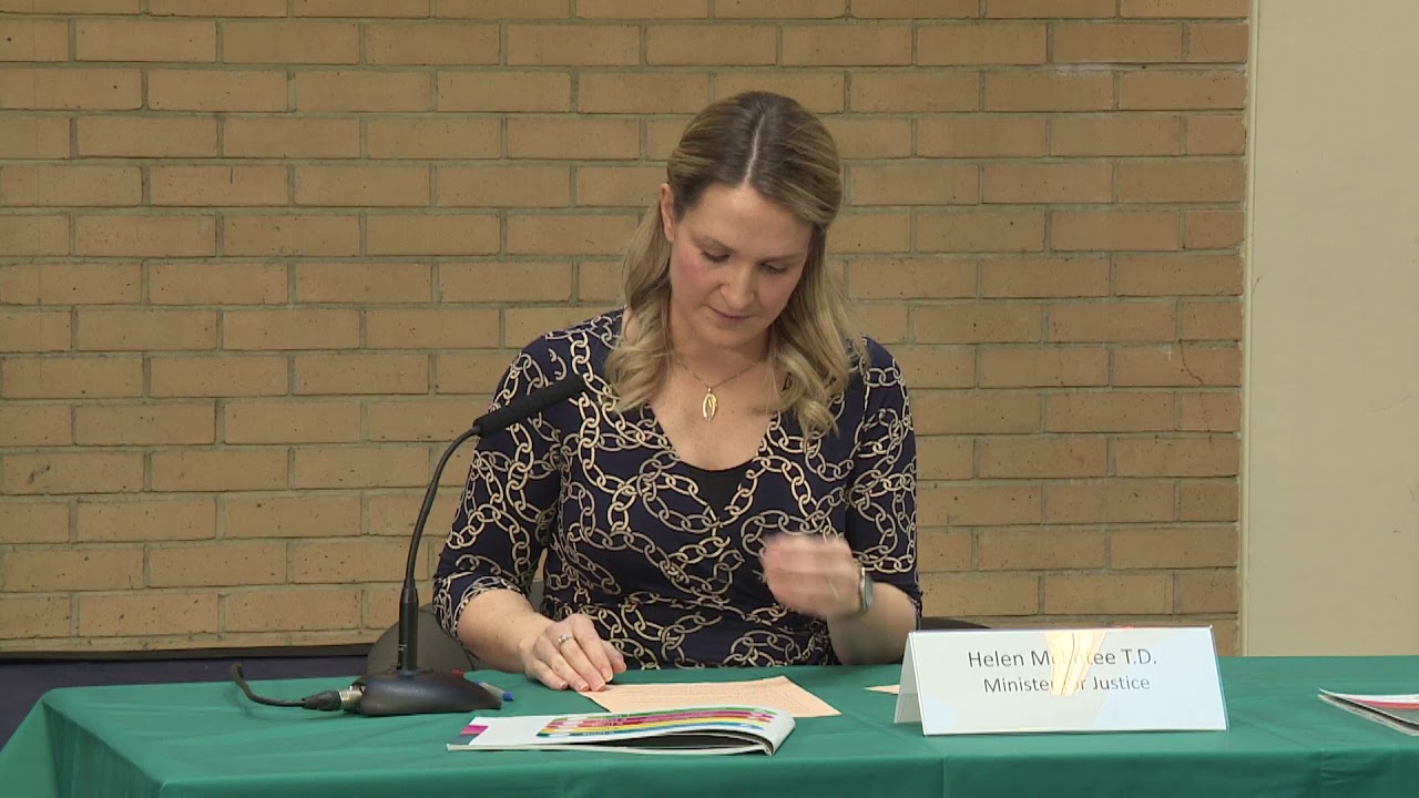 🔴 LIVE: Ministers Helen McEntee and James Browne launch 