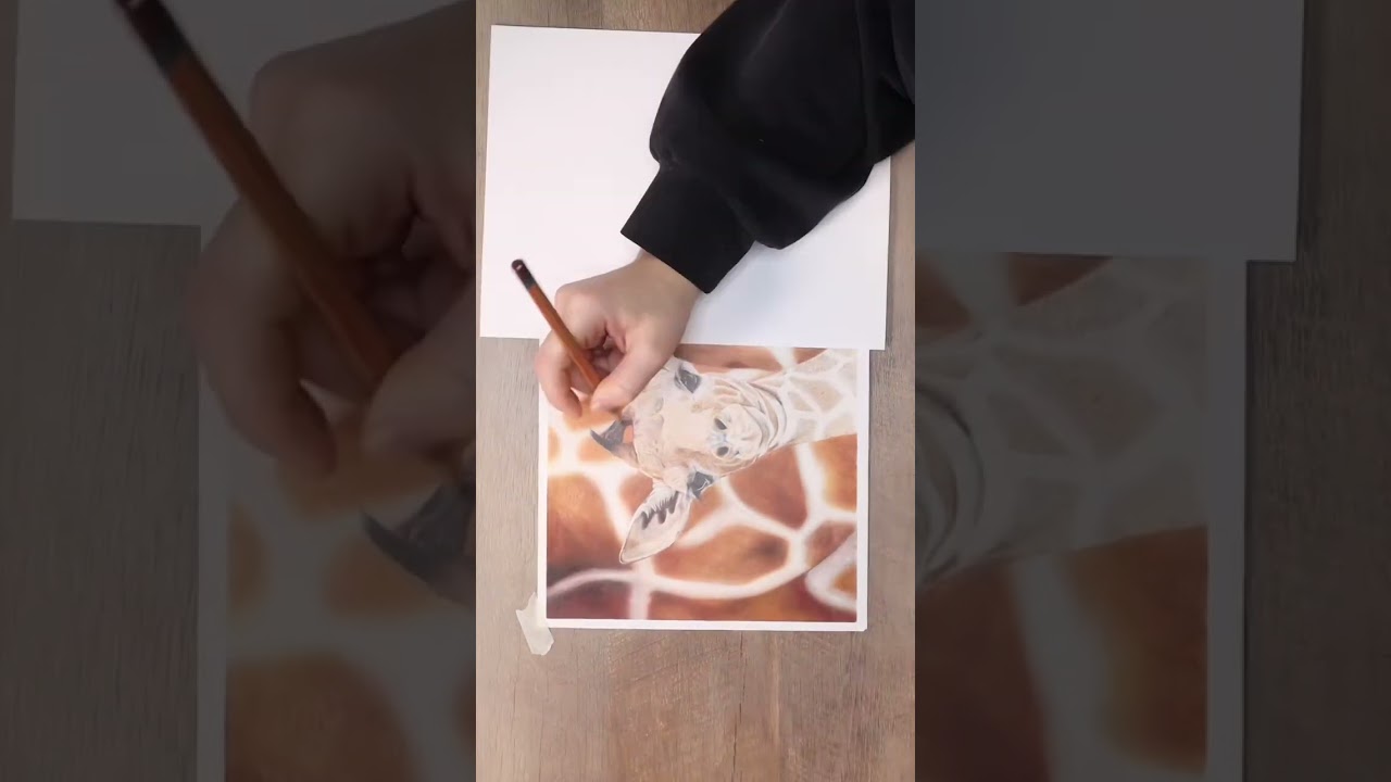 How quick I wish I could make art 🤭  | #ArtShorts