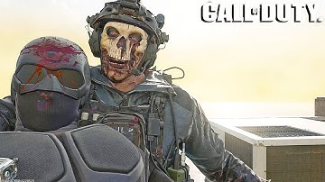 COD Ghost With Finishing Moves From BO6 - Call Of Duty Warzone Finishers