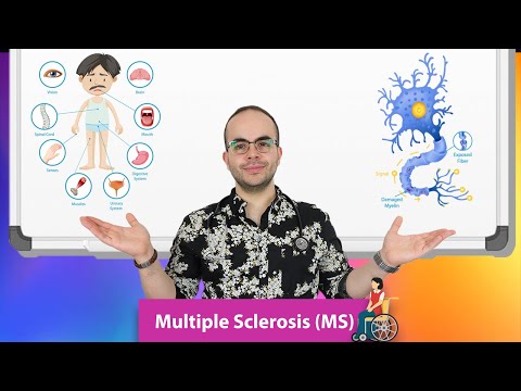 التصلب اللويحي (المرض الغدار)  شرح مبسط - طبيب في السويد Multiple Sclerosis