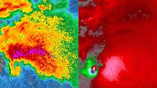 2024 Olustee, Oklahoma Tornado Radar Loop